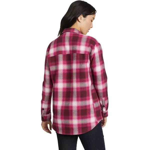 imageEddie Bauer Womens Campfire Bonding FlannelDk Chinaberry