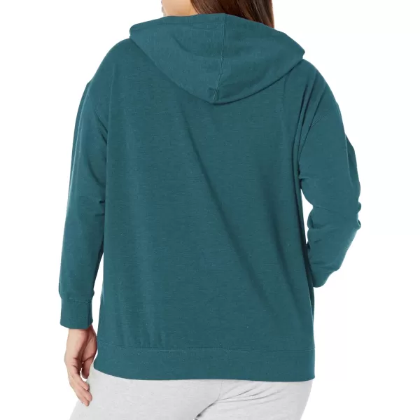 imageEddie Bauer Womens Size Ls Czy Camp Fz HoodPlusPeacock