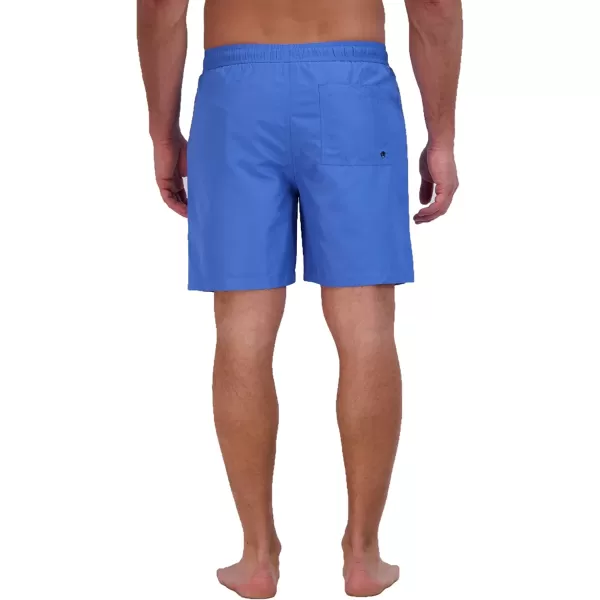 imageEddie Bauer Mens SPF 50 Volley Swim Trunk  Fun Designs Comfortable and Stylish 7quot InseamBrilliant Blue