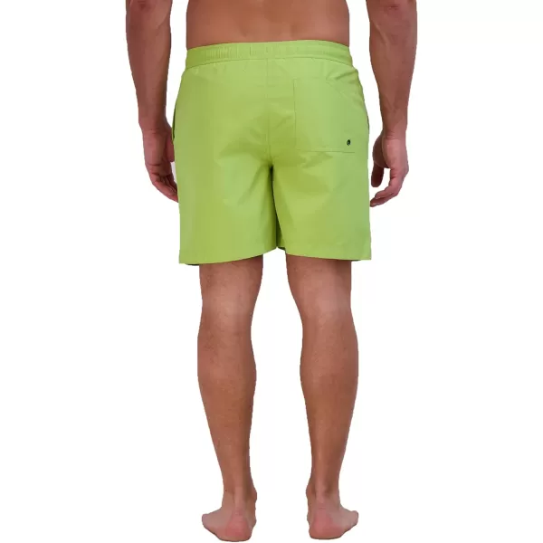 imageEddie Bauer Mens SPF 50 Volley Swim Trunk  Fun Designs Comfortable and Stylish 7quot InseamCitron