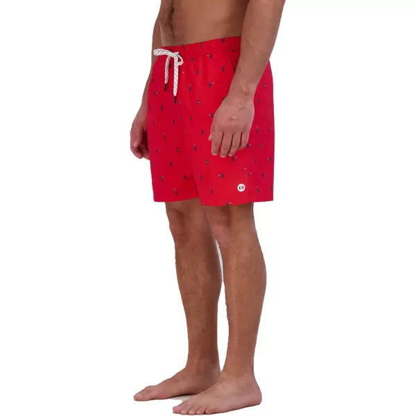 imageEddie Bauer Mens SPF 50 Volley Swim Trunk  Fun Designs Comfortable and Stylish 7quot InseamSalsa