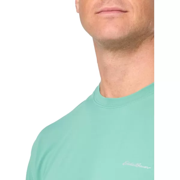 imageEddie Bauer Mens UPF LongSleeve Crew Neck TShirtBeach Glass