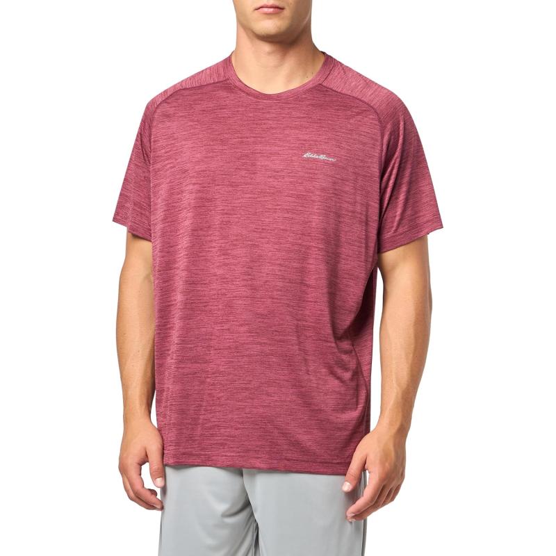 imageEddie Bauer Mens Resolution ShortSleeve TShirtBordeaux