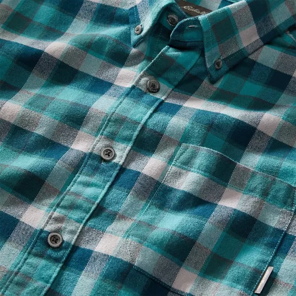 imageEddie Bauer Mens Classic Fit Favorite LongSleeve Flannel ShirtDusty Jade