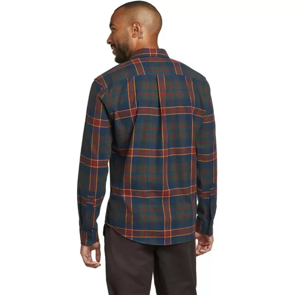 imageEddie Bauer Mens Favorite Classic Fit FlannelPlaidDark Green