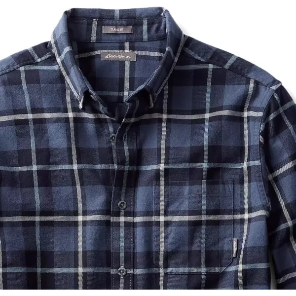 imageEddie Bauer Mens Favorite Classic Fit FlannelPlaidNordic