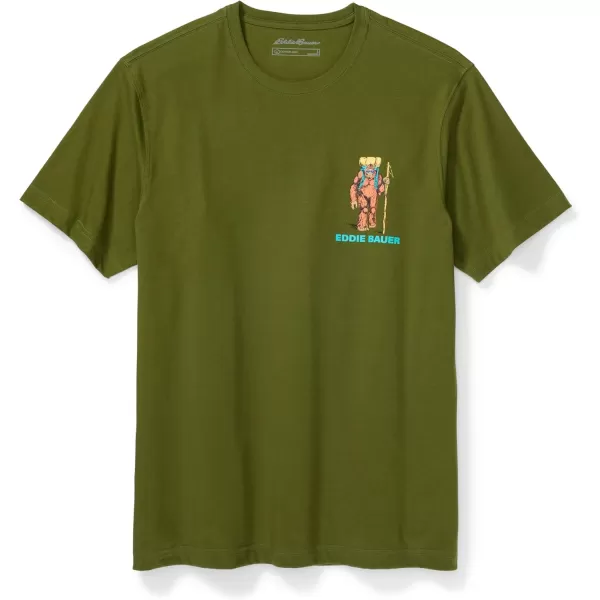 imageEddie Bauer Mens Pack It Out Graphic TShirtMint