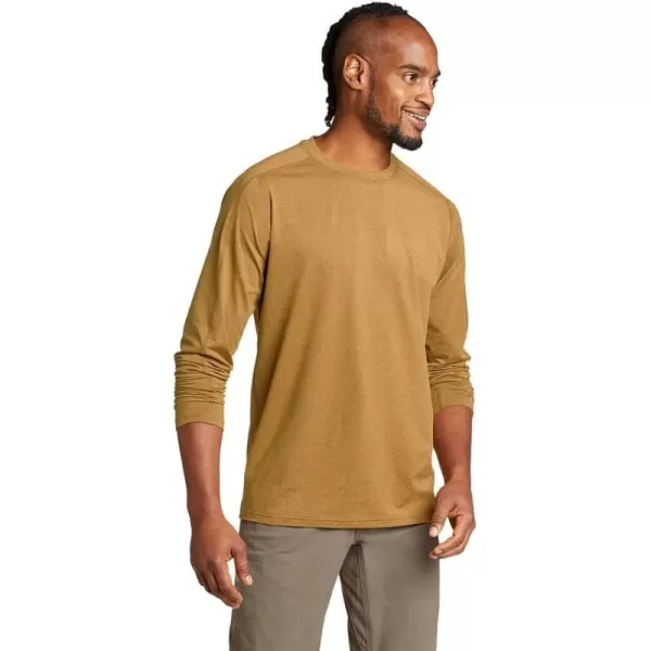 imageEddie Bauer Mens Mountain Trek LongSleeve TShirBronze