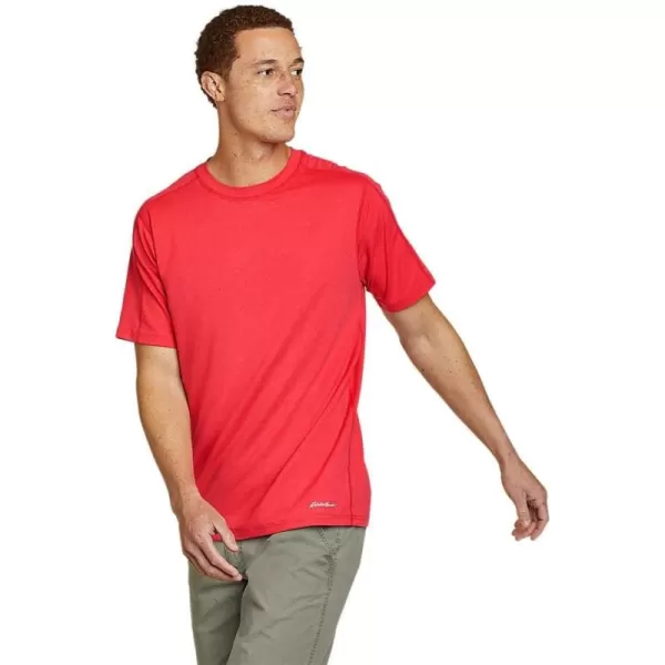 imageEddie Bauer Mens Mountain Trek LongSleeve TShirCoral