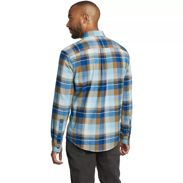 imageEddie Bauer Mens Eddies Field Flannel  PatternCoast