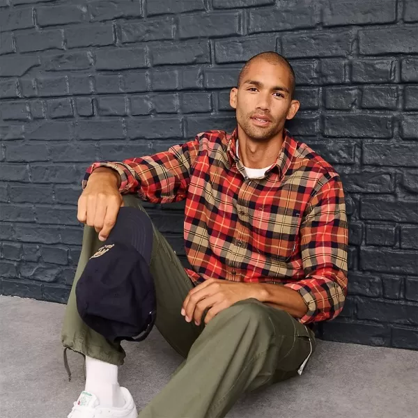 imageEddie Bauer Mens FlannelDusty Jade