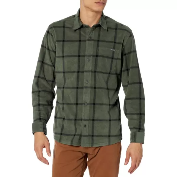 imageEddie Bauer Mens Pack It Seersucker ShortSleeve ShirtDark Olive