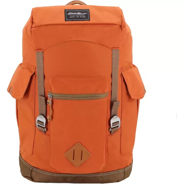 imageEddie Bauer Bygone Backpack with Exterior Pockets and Laptop Compatible Sleeve Light Heather Grey 30LTerracotta