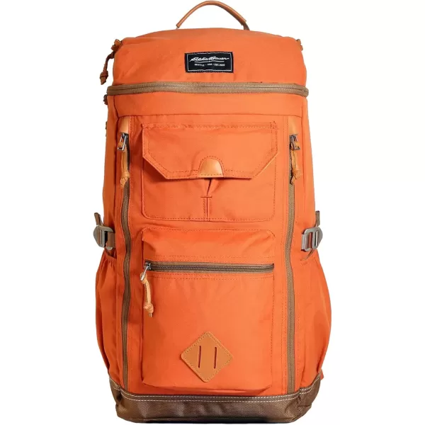 imageEddie Bauer Bygone Backpack with Exterior Pockets and Laptop Compatible Sleeve Light Heather Grey 30LTerracotta