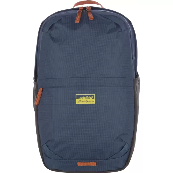 imageEddie Bauer Nomad Backpack with Compression Straps and HydrationLaptop Compatible Sleeve Carbon 22LDusted Indigo