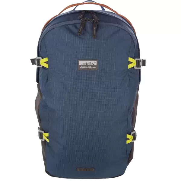 imageEddie Bauer Nomad Backpack with Compression Straps and HydrationLaptop Compatible Sleeve Carbon 22LDusted Indigo