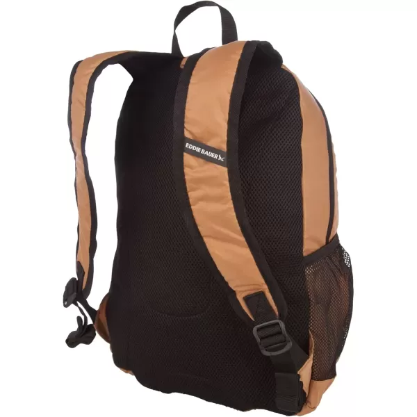 imageEddie Bauer Stowaway Packable BackpackMade from Ripstop Polyester Onyx 30LTobacco