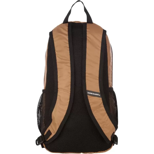 imageEddie Bauer Stowaway Packable BackpackMade from Ripstop Polyester Onyx 30LTobacco