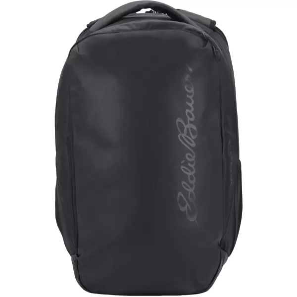 imageEddie Bauer Voyager BackpackTravel  Laptop WaterResistant  Commuter  Work Bag  Daypack Black 22LBlack