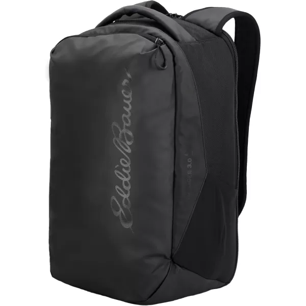 imageEddie Bauer Voyager BackpackTravel  Laptop WaterResistant  Commuter  Work Bag  Daypack Black 22LBlack