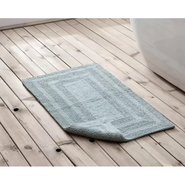 imageEddie Bauer  Bathroom Rugs Set Soft Tufted Cotton Bathroom Decor Super Absorbent ampamp Quick Dry Logan Chrome Grey 2 PieceGreen