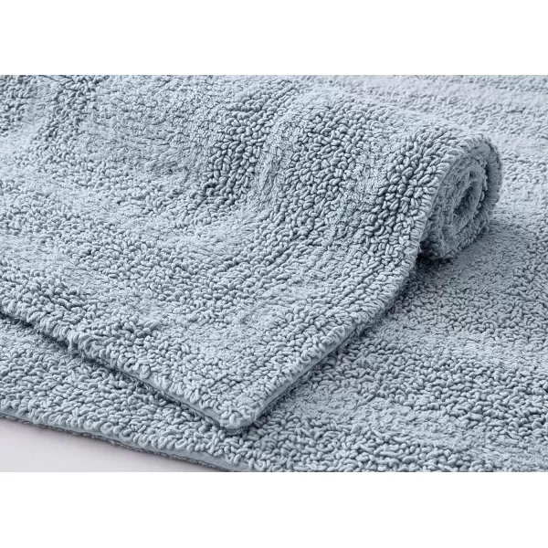 imageEddie Bauer  Bathroom Rugs Set Soft Tufted Cotton Bathroom Decor Super Absorbent ampamp Quick Dry Logan Chrome Grey 2 PieceGreen