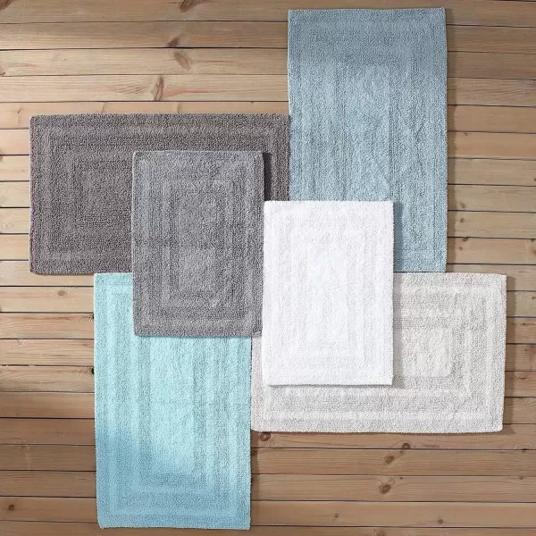 imageEddie Bauer  Bathroom Rugs Set Soft Tufted Cotton Bathroom Decor Super Absorbent ampamp Quick Dry Logan Green 2 PieceMedium Brown