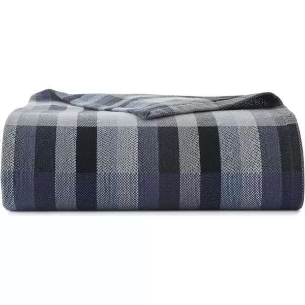 imageEddie Bauer  Twin Blanket Cozy Cotton Bedding Home Decor for All Seasons Windsor Blue TwinBlue