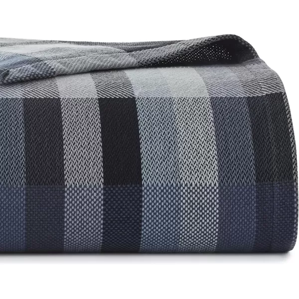 imageEddie Bauer  Twin Blanket Cozy Cotton Bedding Home Decor for All Seasons Windsor Blue TwinBlue