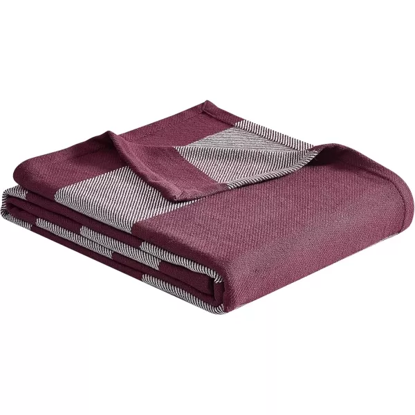 imageEddie Bauer  Twin Blanket Lightweight Cotton Bedding Home Decor for All Seasons Boylston Navy Stripe TwinBoylston Red Stripe
