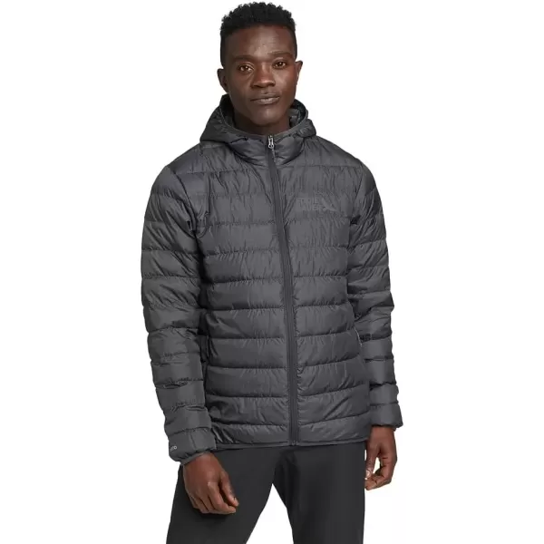 imageEddie Bauer Mens CirrusLite Hooded Down JacketDk Smoke Htr Recycled