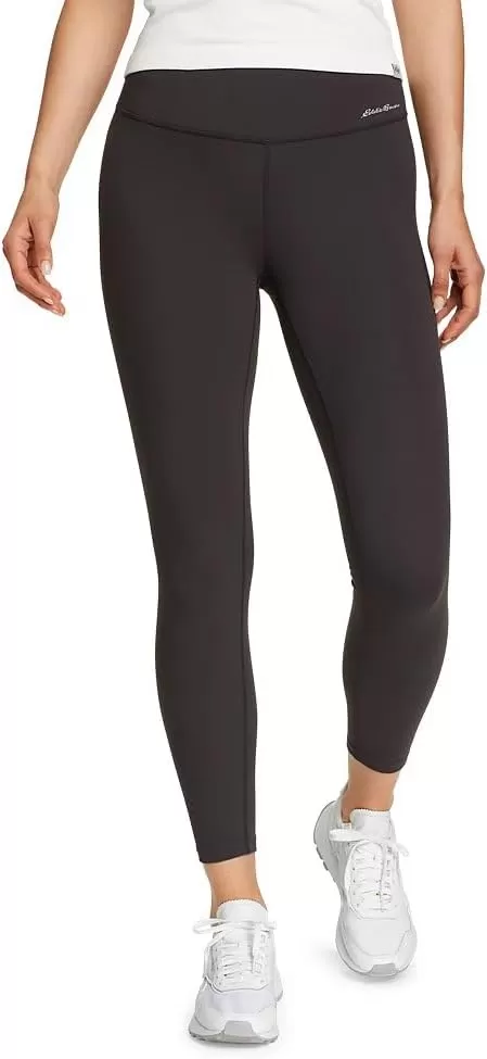 Eddie Bauer Leggings Donna Guide Trek - Tessuto Compressione Con Protezione Solare UPF 50
