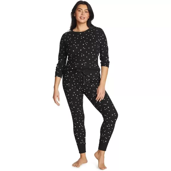 imageEddie Bauer Womens Stines Favorite Waffle Sleep PantsBlack