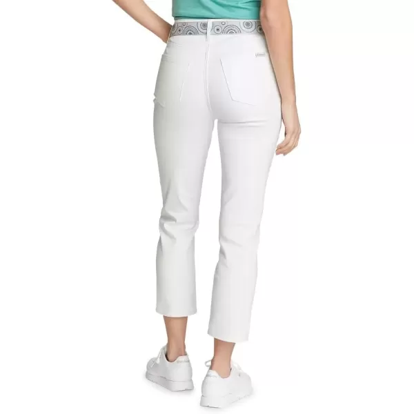 imageEddie Bauer Womens Voyager Crop JeansWhite