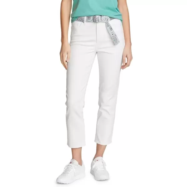 imageEddie Bauer Womens Voyager Crop JeansWhite