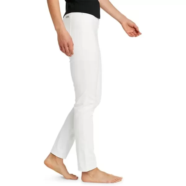 imageEddie Bauer Womens Voyager HighRise Jeans  Slim StraightWhite