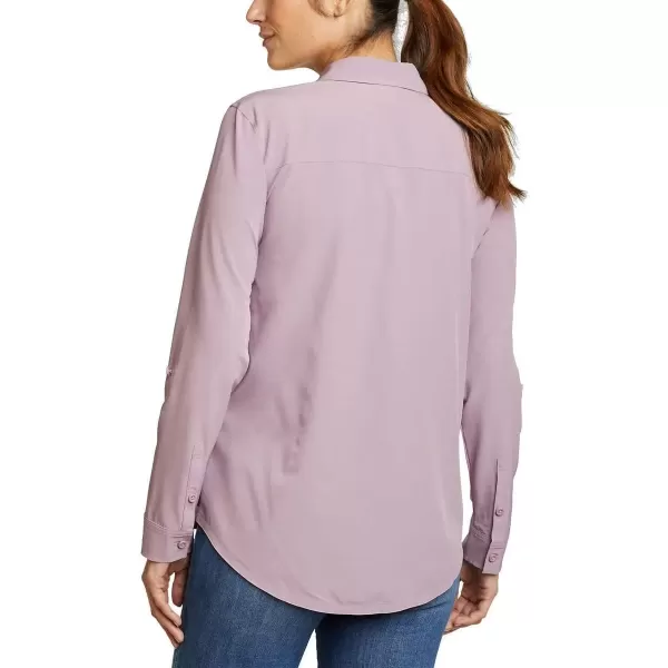 imageEddie Bauer Womens Departure 20 LongSleeve ShirtPurple