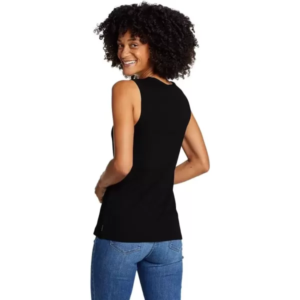 imageEddie Bauer Womens Essentials Ribbed Layering TankBlack