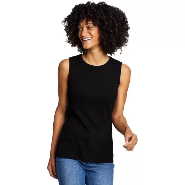 imageEddie Bauer Womens Essentials Ribbed Layering TankBlack