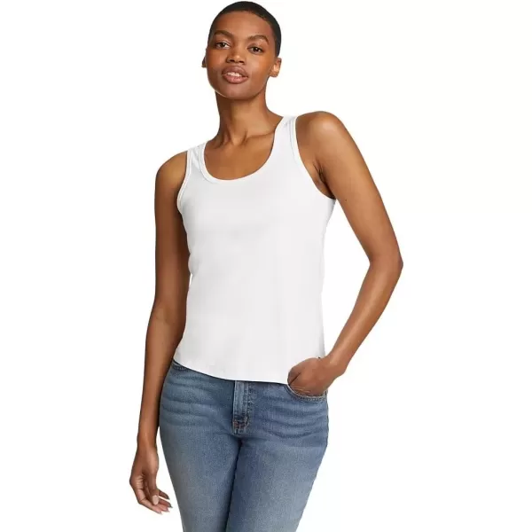 imageEddie Bauer Womens Favorite ScoopNeck Tank Top  SolidWhite