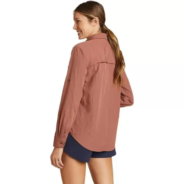 imageEddie Bauer Womens Guide UPF LongSleeve ShirtCocoa