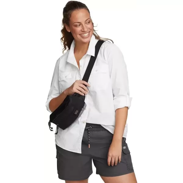 imageEddie Bauer Womens Mountain Ripstop LongSleeve ShirtWhite