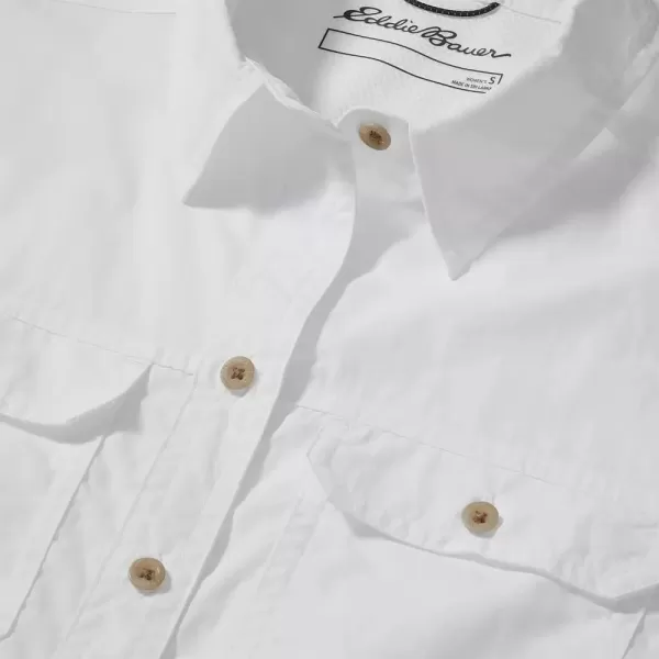 imageEddie Bauer Womens Mountain Ripstop ShortSleeve ShirtWhite
