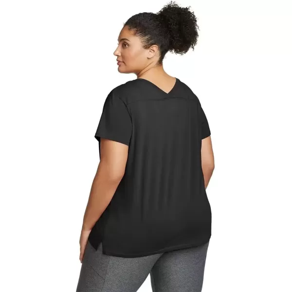 imageEddie Bauer Womens Tempo Light ShortSleeve TShirtBlack