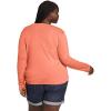 imageEddie Bauer Womens Favorite LongSleeve VNeck TShirtDusty Coral