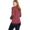 imageEddie Bauer Womens Favorite LongSleeve VNeck TShirtDusty Red