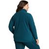 imageEddie Bauer Womens Quest 14 Zip SolidPlusPeacock