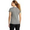 imageEddie Bauer Womens Resolution Stretch ShortSleeve VNeck TShirtDark Smoke