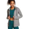 imageEddie Bauer Womens Motion Cozy Camp FullZip SweatshirtHeather Gray