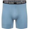 imageEddie Bauer Mens Jersey Boxer Brief With Contoured Pouch 6 PackDusty AquaAsh GreyLt ChambrayBlackAsh GreyBlack